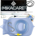 Enema Bag Kit 2 Quart Clear Silicone - Home Colon Cleanse