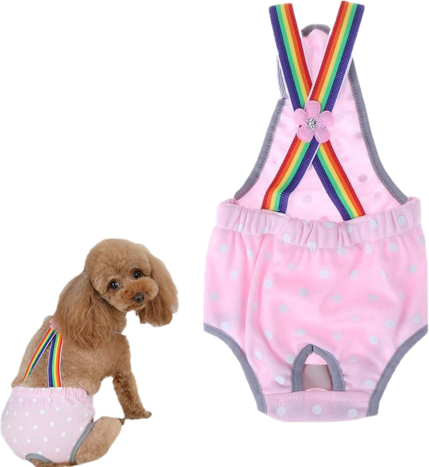 Adjustable Reusable Female Dog Sanitary Pants