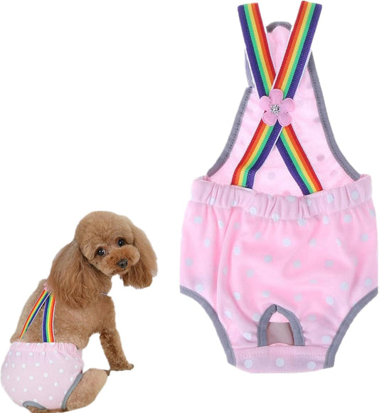 Adjustable Reusable Female Dog Sanitary Pants