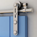 TSMST 5.5FT Sliding Barn Door Hardware Kit for Wood Doors