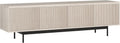Henn&Hart Whitman TV Stand 70in Wide - Modern Alder White