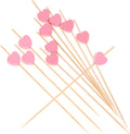 CRAFTHROU 100pcs Love Fruit Picks: Versatile Party Kit