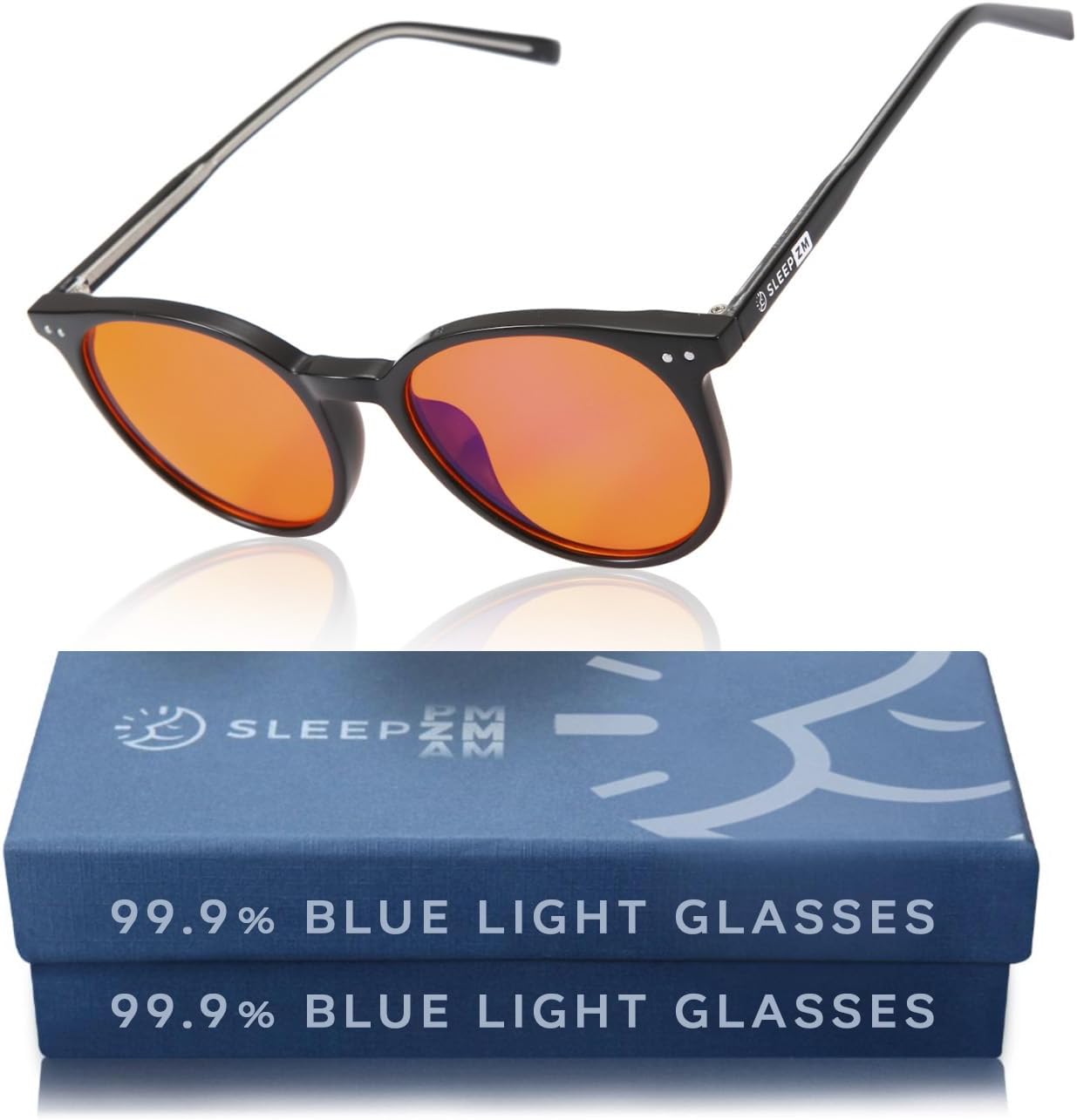Blue Light Blocking Glasses for Better Sleep and Eye Protection