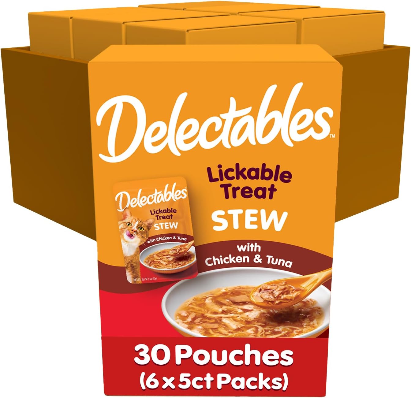 Hartz Delectables Stew Chicken & Tuna Lickable Cat Treats