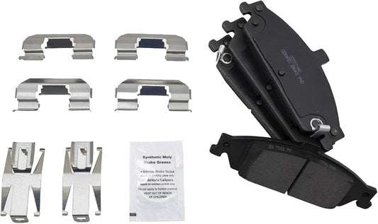 TRQ Front Brake Pads Ceramic for Chevrolet Malibu and More