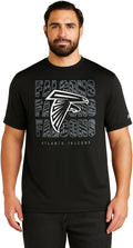 Zubaz NFL Men's Team Graphic T-Shirt - Bold Licensed Fan Tee fabric