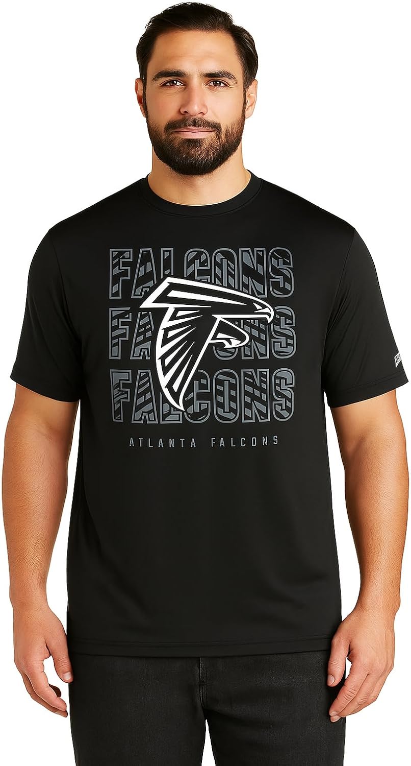 Zubaz NFL Men's Short Sleeve Team Graphic T-Shirt for Fans