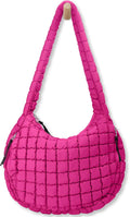 Puffer Tote Bag for Women Large Quilted Tote Bag - Spacious Women's