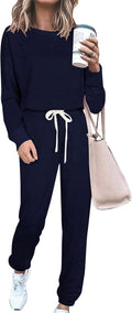 PRETTYGARDEN Women's Casual Two Piece Loungewear Set for Home Comfort