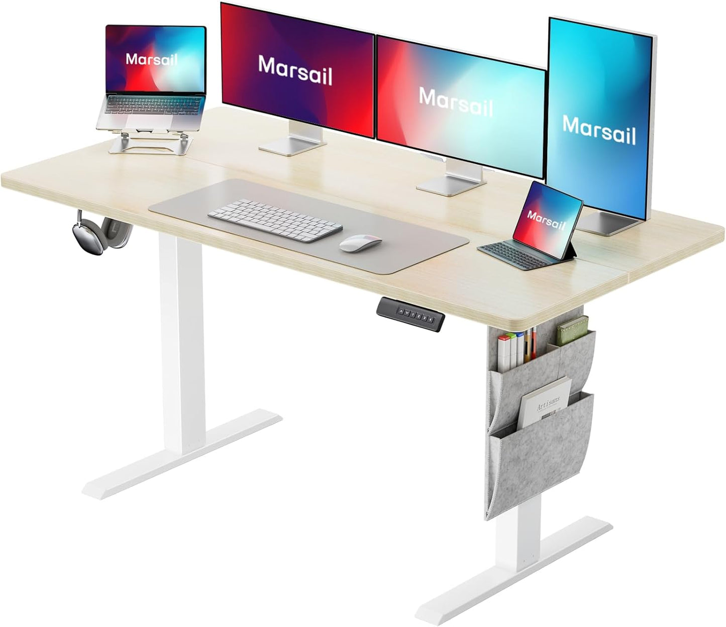 Electric Standing Desk with Memory Presets for Home Office