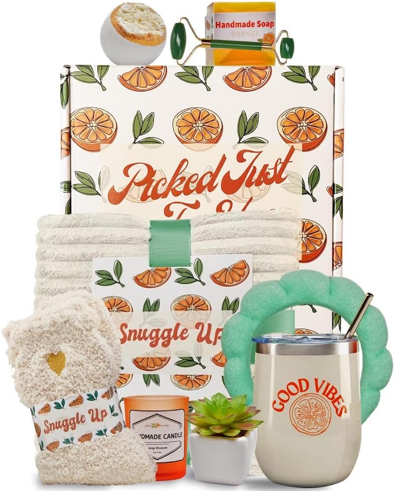 Sunny&Wise Care Package for Women - Perfect Self Care Gifts