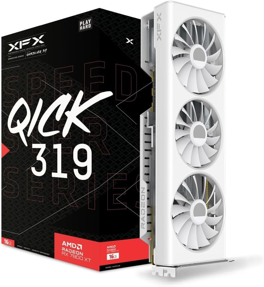 XFX Speedster QICK319 Radeon RX 7800 XT Gaming Graphics Card