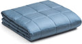 YnM Cooling Weighted Blanket 48in x 72in 20lbs - Cooling Bamboo Calm