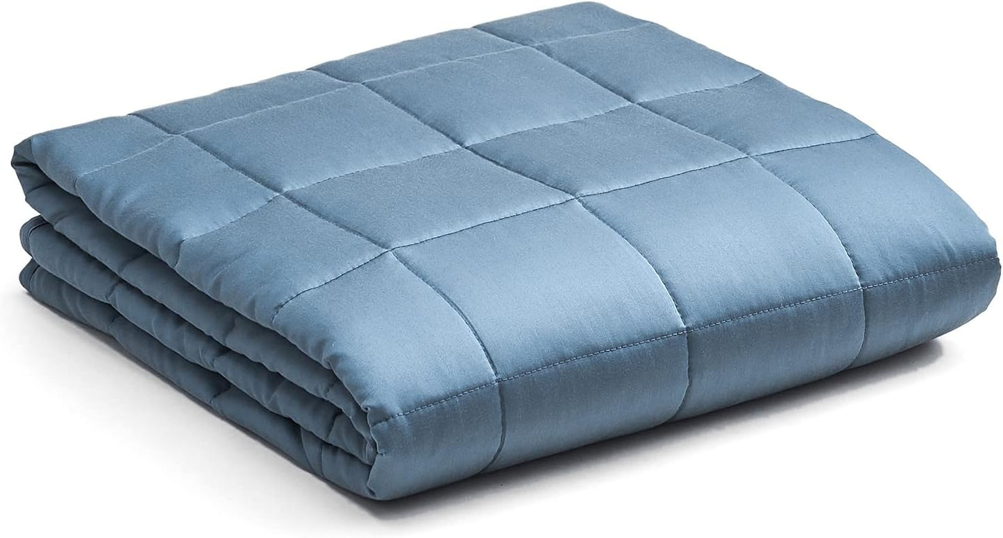 YnM Cooling Weighted Blanket for Optimal Comfort and Sleep
