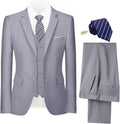 Pyiuhs Mens Suit 3 Piece Set Slim Fit for Weddings