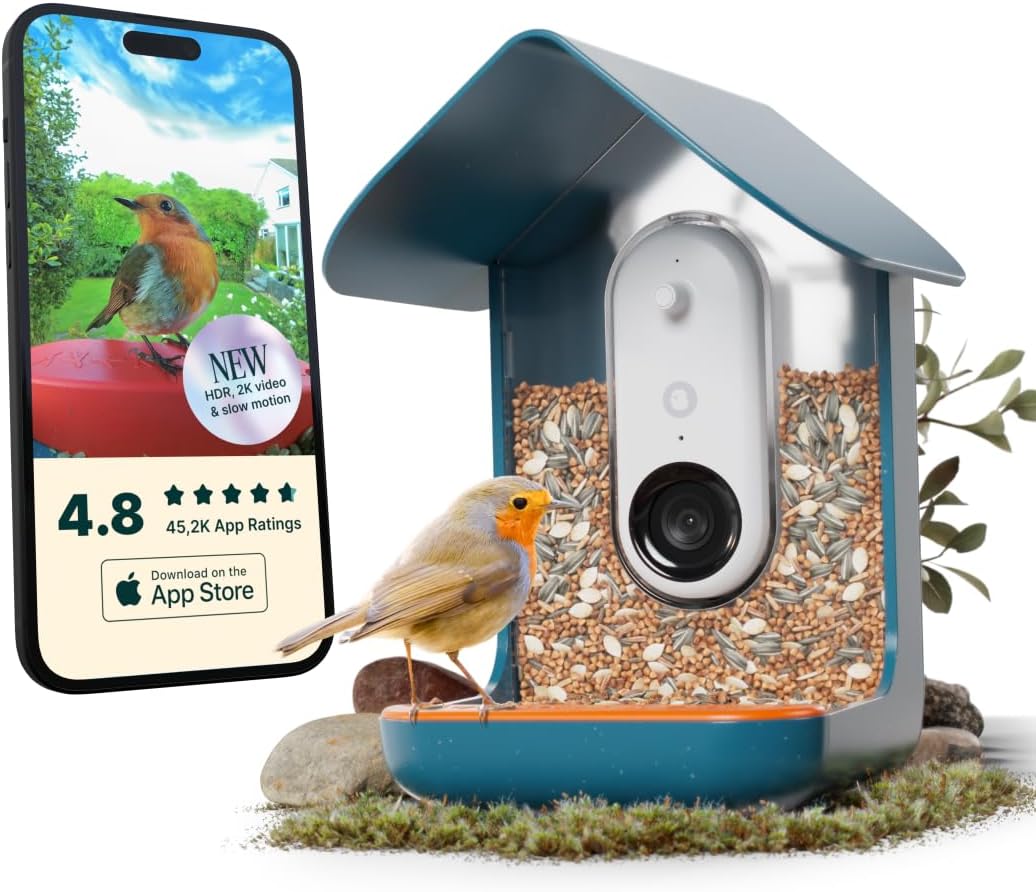 Smart Bird Feeder with AI Species ID & Camera