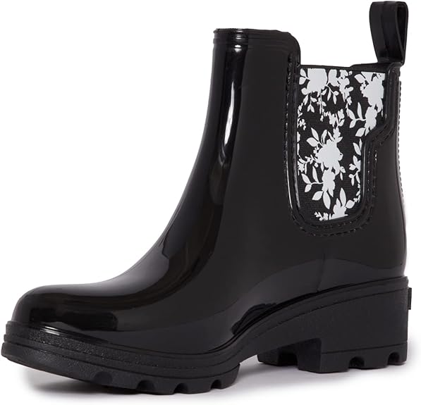 Laura Ashley Ladies Mid Cut Ankle Height Rubber Rain Boots Review
