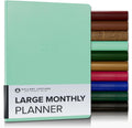 Large Monthly Planner 2025-2026 - Elegant 18-Month Organizer