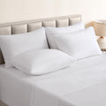 BYSURE Jersey Knit Queen Sheet Set 6 Pieces - Stretchy, Wrinkle-Free