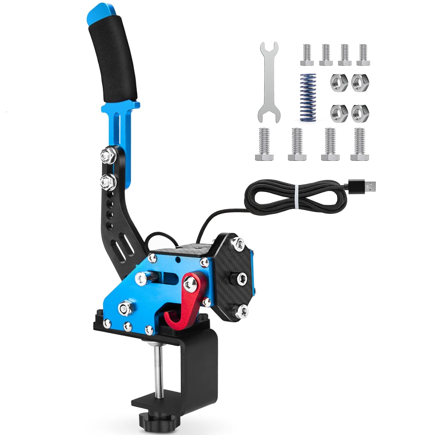 64Bit USB Handbrake for Sim Racing with Enhanced Compatibility