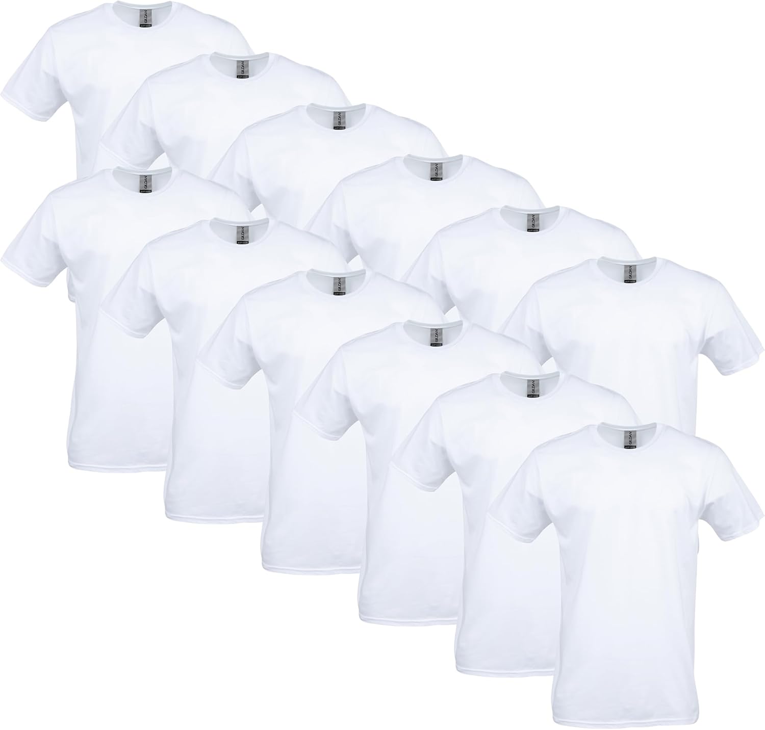 Gildan Adult Softstyle Cotton T-Shirt Multipack for Comfort