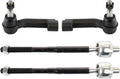 Front Inner and Outer Tie Rod Set for 2015-2021 Ford Trucks - 4 Piece