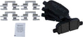 TRQ Rear Brake Pads Ceramic Compatible with 2000-2007 Toyota Avalon