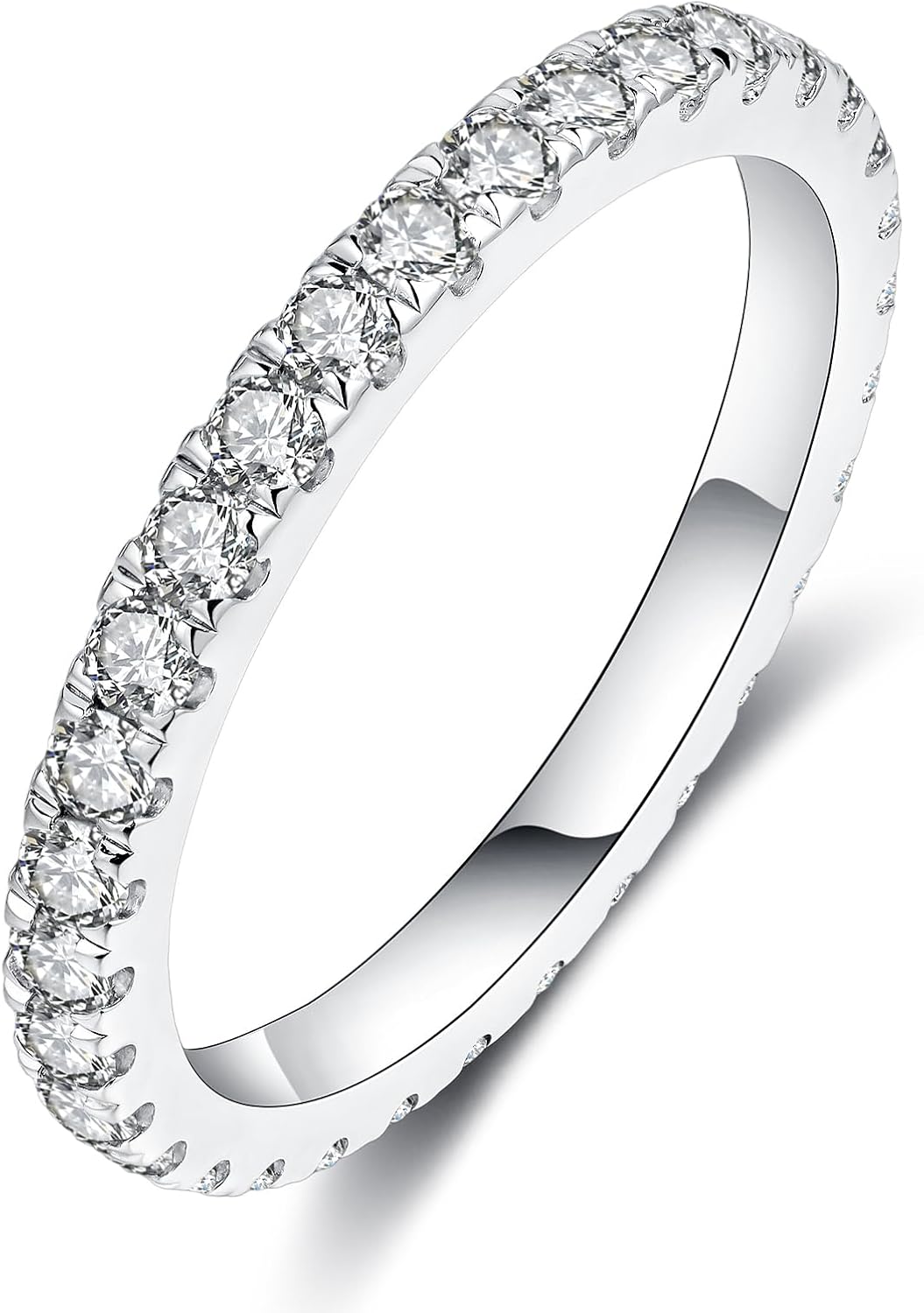 IMOLOVE Lab Grown Diamond Wedding Bands for Elegant Occasions