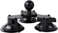 Triple Suction Cup with 1.5ft Ball - Heavy Duty Mount Base