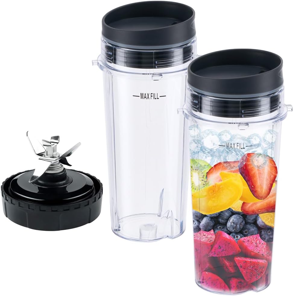 5-Pack Nutri Ninja Blender Parts Set - Enhance Performance!