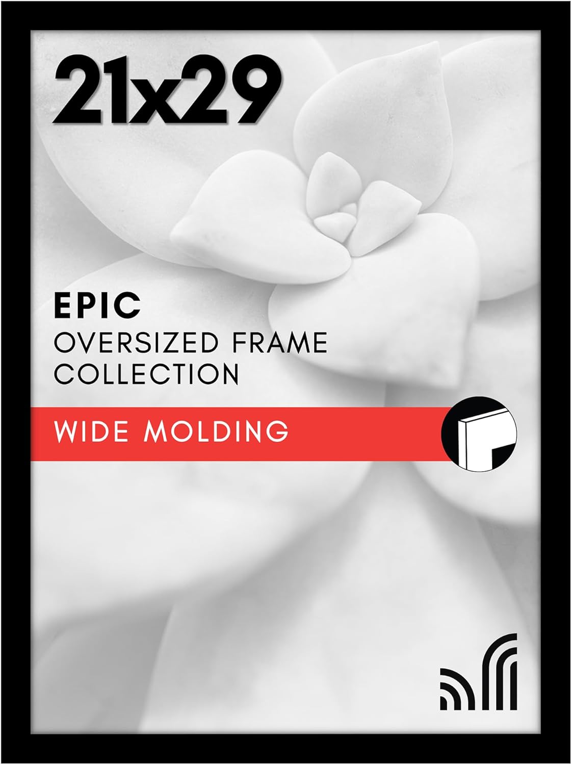 21x29 Black Picture Frame by Americanflat - Stylish Wall Decor