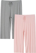 Latuza Women's Plus Size Capri Pajama Pants for Ultimate Comfort