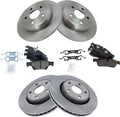 Front and Rear Brake Pad & Rotor Kit for 2012-16 Jeep Grand Cherokee