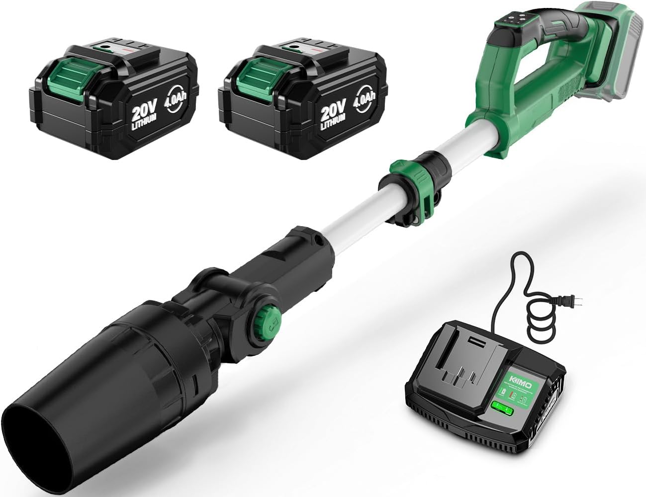 KIMO Cordless Leaf Blower: Powerful 650CFM for Lawn Care