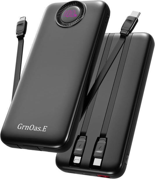 Fast Charge Power Bank 10000mAh - 4 Outputs, 2 Inputs