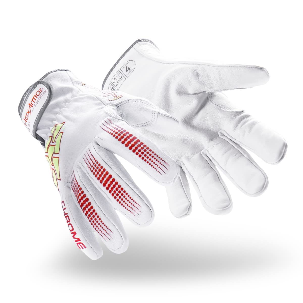 HexArmor Insulated Leather Work Gloves, Cut-Resistant, Medium