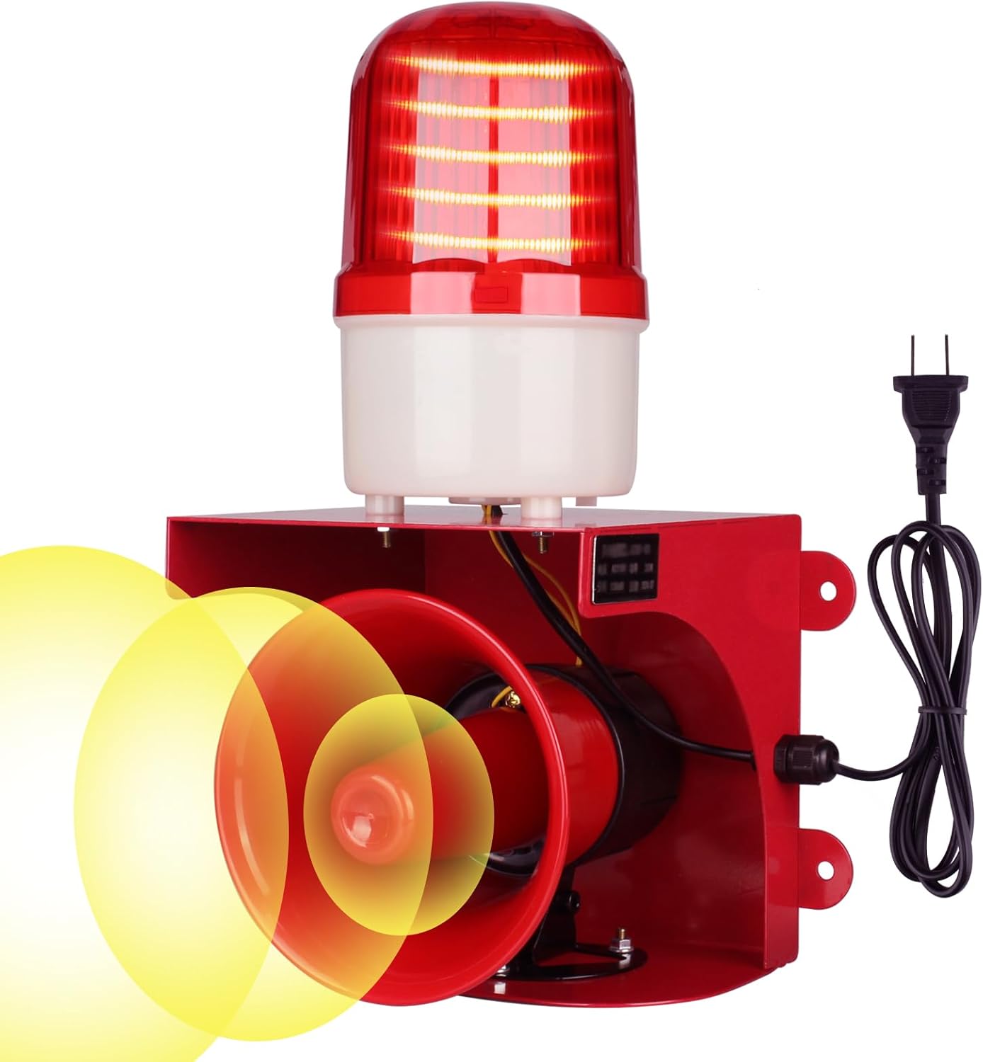 Industrial Siren Alarm Strobe Light for Emergency Safety Use