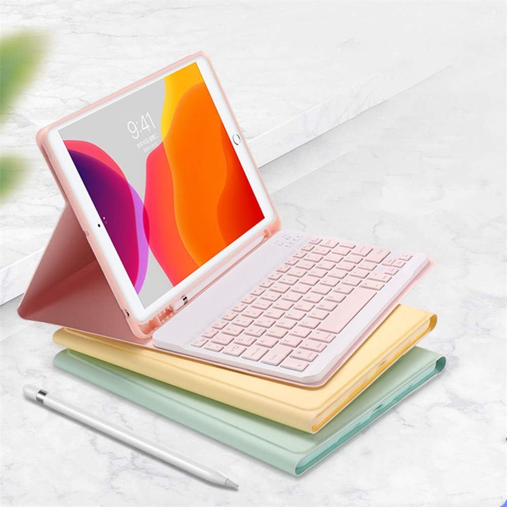 Cute Color Keyboard Case for 10.2 Inch iPad 9th Gen 2021