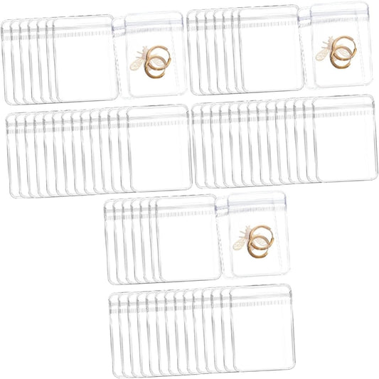 200pcs4 Resealable Jewelry Storage Bags by ABOOFAN