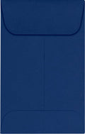 LUXPaper #1 Coin Envelopes Navy Blue 2 1/4 in x 3 1/2 in - Durable