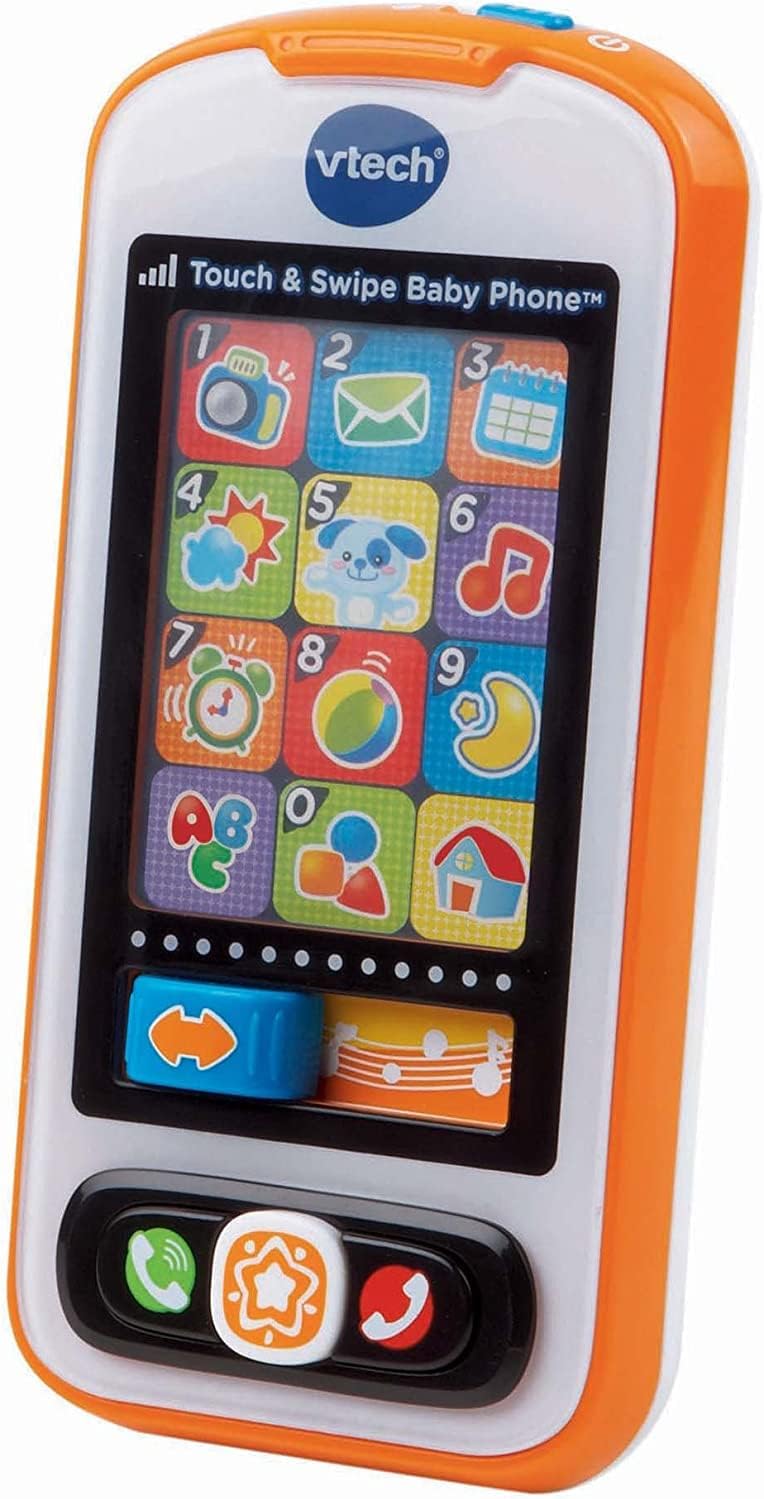 VTech Touch & Swipe Baby Phone - Interactive Learning Fun!