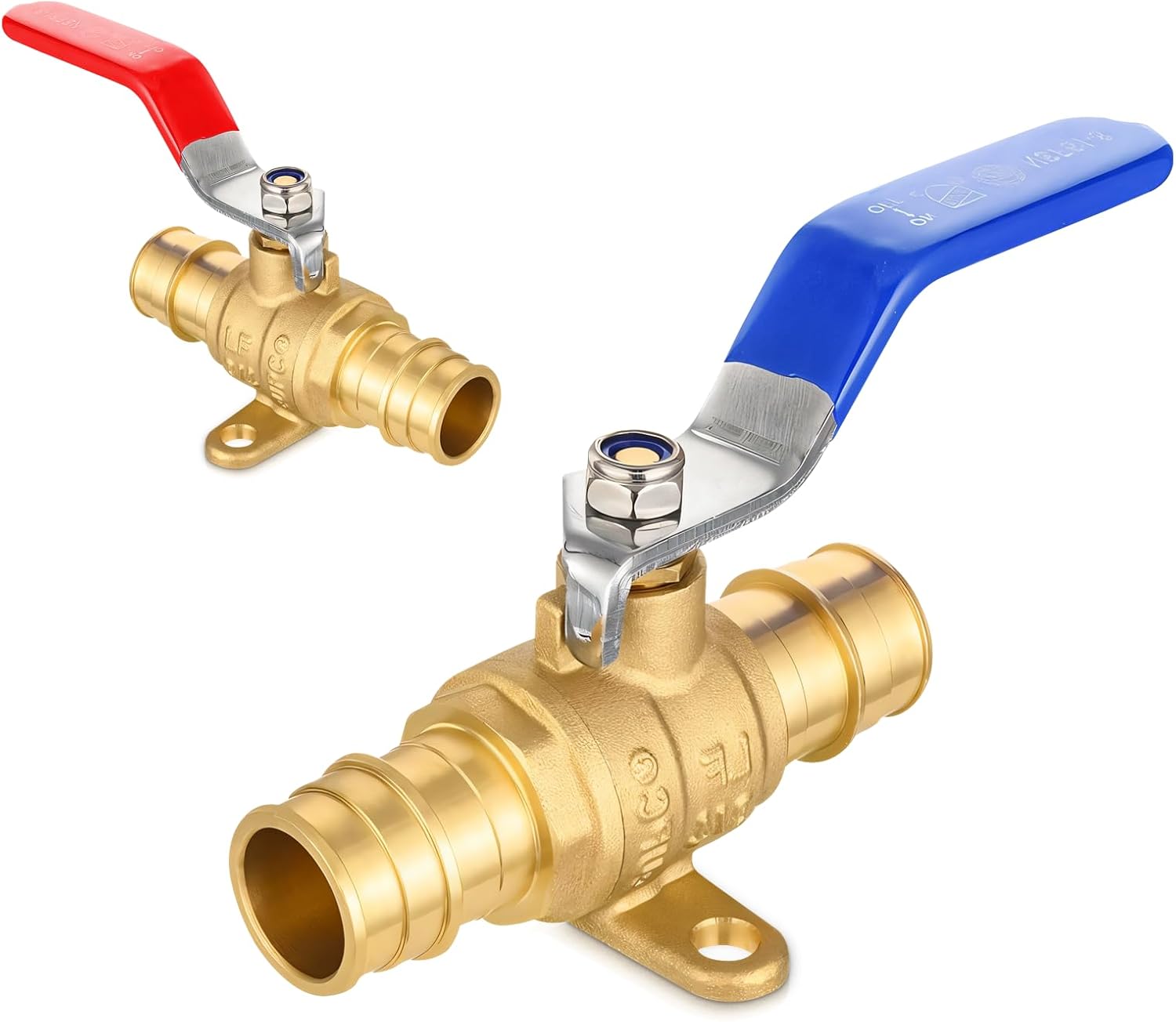 HeSun 20 PCs 3/4 Inch PEX A Expansion Ball Valve Set
