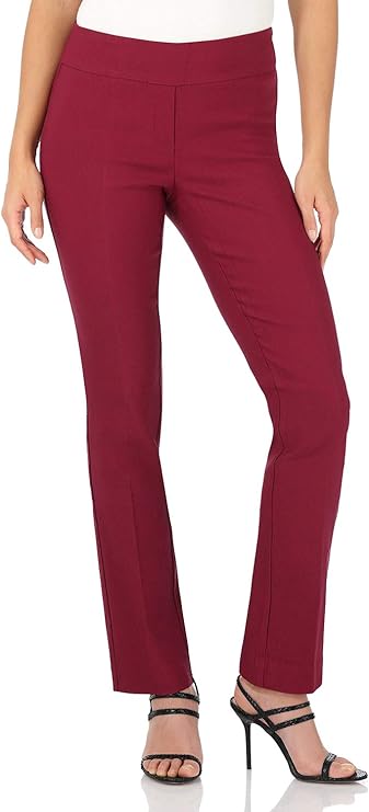 Rekucci Women's Ease Into Comfort Straight Leg Pant Review