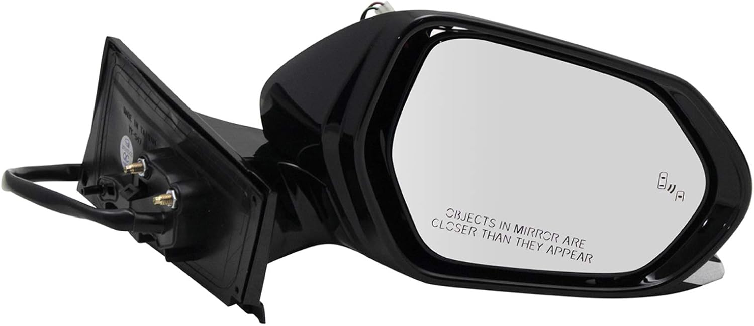 TRQ Right Mirror Passenger Side for 2016-2020 Toyota Prius