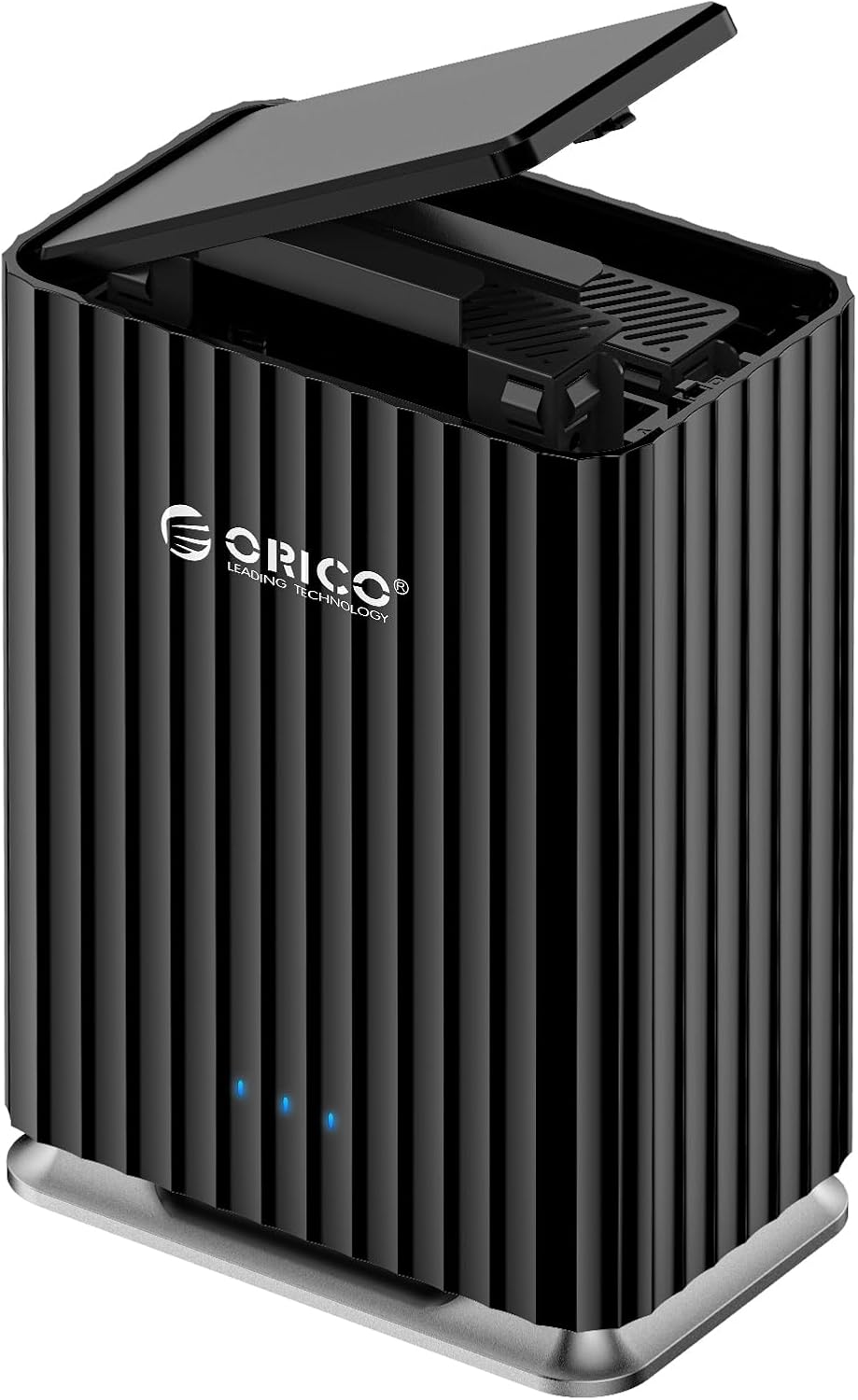 High Capacity USB C 2-Bay HDD Enclosure by ORICO