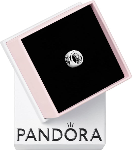 Pandora Alphabet Charm O - Sterling Silver Gift for Her