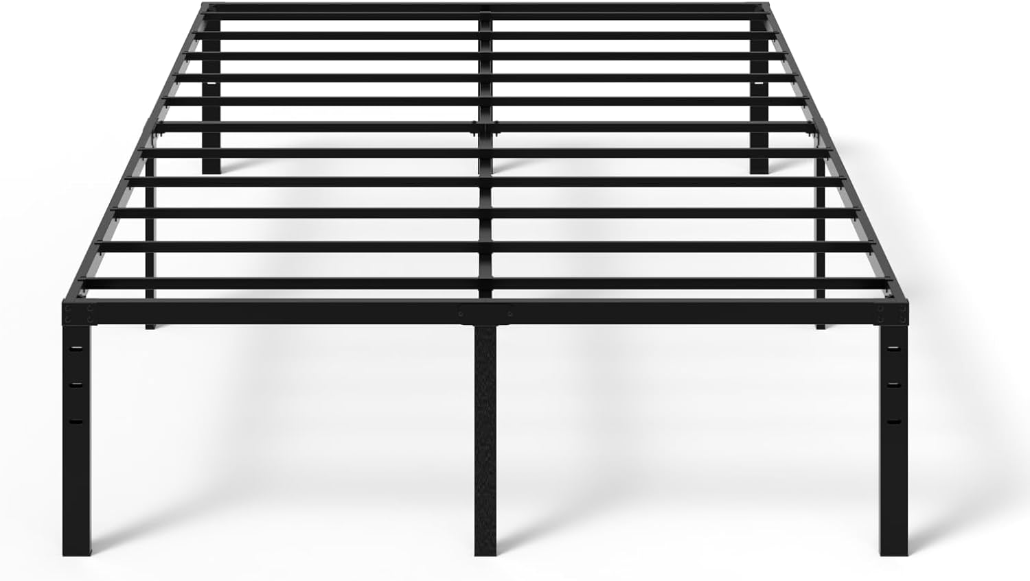 VINGLI 16 Inch Full Bed Frame with Heavy Duty Metal Support