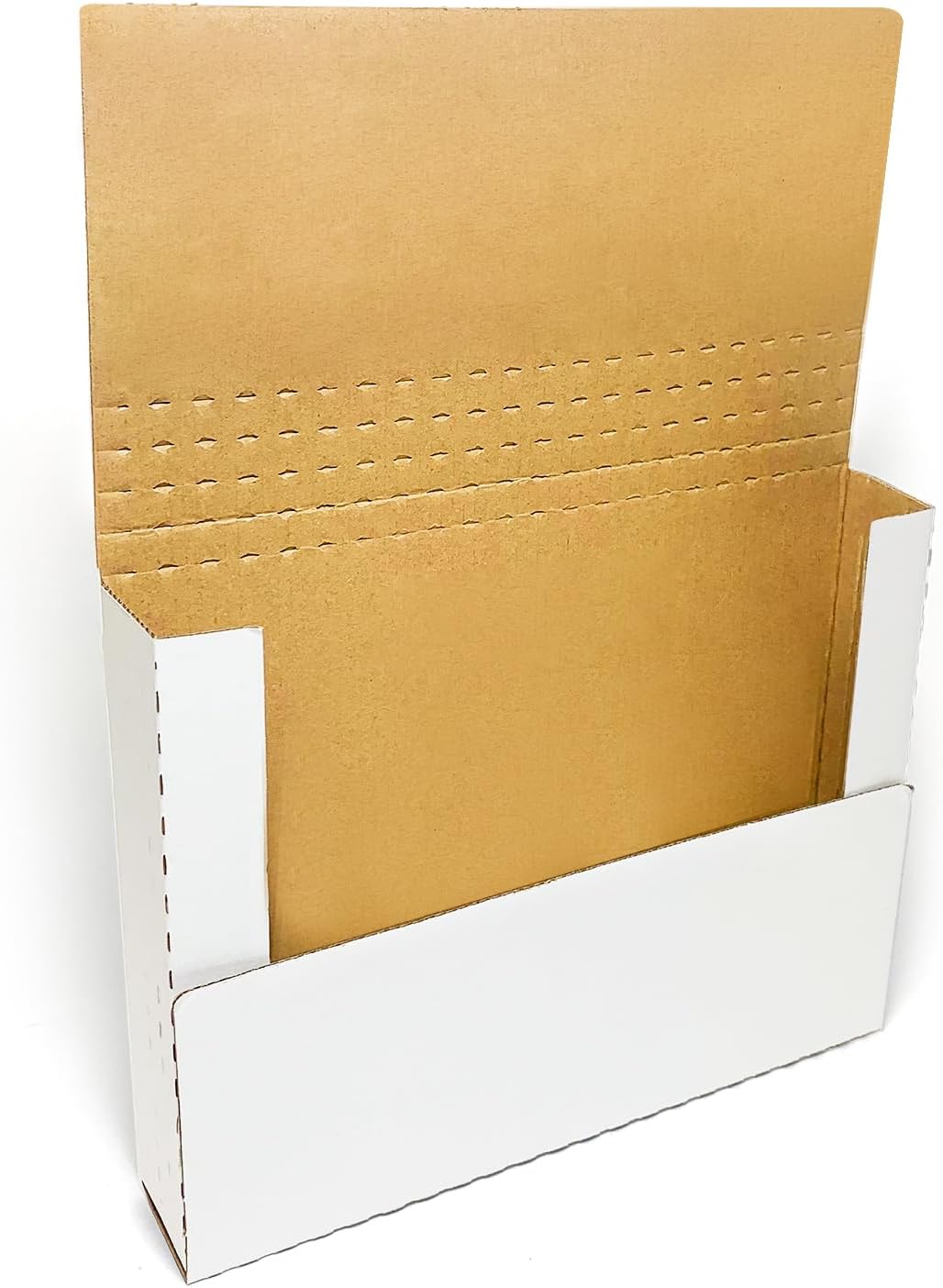 50 Pack Corrugated Mailer Boxes for Easy Shipping and Storage