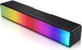 AFK Computer Speakers Sound Bar with RGB Lights - Compact Stereo