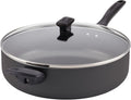 Dishwasher Safe Nonstick Jumbo Cooker/Saute Pan - 6 Quart, Large